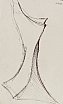Danseuse IV, penna stilografica, 1995 - Lavori Accademici 