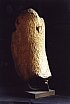 Genesi/Menhir, legno organico, h. 42 cm, 2004, Una Raccolta d&rsquo;Arte Contemporanea Italiana, Galleria Civica d&rsquo;Arte Moderna e Contemporanea Giuseppe Sciortino, Monreale (Pa) 2010 - Simposi in marmo e pietra, Eventi con sculture e Installazioni permanenti