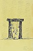 La Porta d&rsquo;entrata del Labirinto - Studio per Luogo per Pian di Novello - Labirinto/Altrove VI - Arte nella Natura, A tempo di gioco nell&rsquo;Orto di Giovannino
Pian di Novello (Pistoia) 2016
 - Simposi in marmo e pietra, Eventi con sculture e Installazioni permanenti