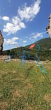 FARFALLA VII - tondini di ferro, colori acrilici fluorescenti, lunghezza 320 cm-larghezza
200 cm ca.-altezza 230 cm, Arcaico Contemporaneo, Castello di Cimbergo Valcamonica (Bs), 2021 - Farfalle
