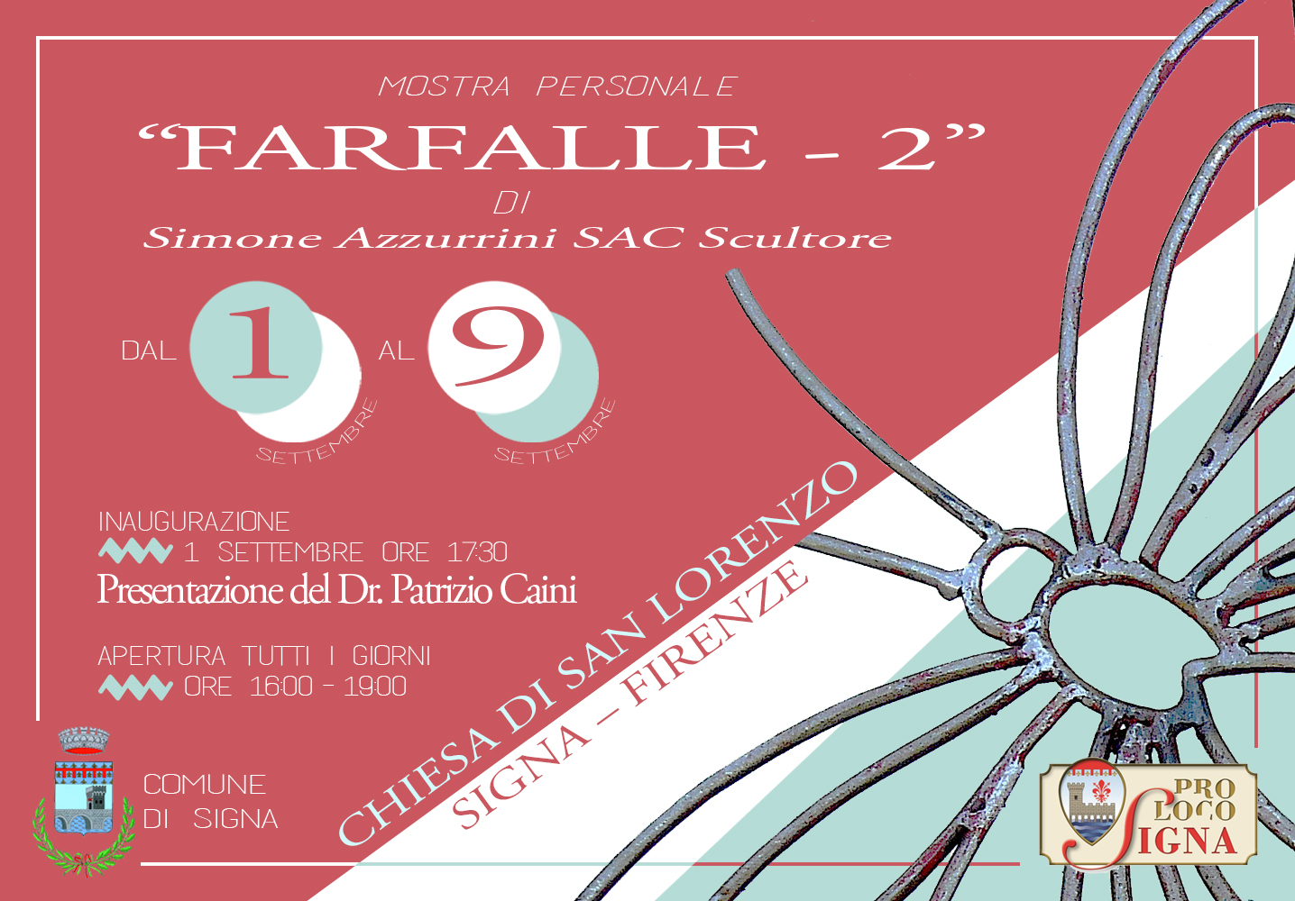 Farfalle 2 -  Signa  2018